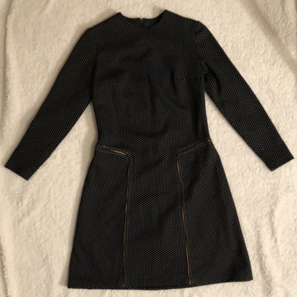Vintage 60s style long-sleeve dress